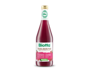 Bioloģiskā kalnu dzērveņu sula BIOTTA, 500 ml