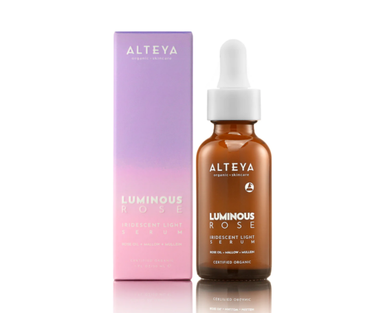 Ekoloģisks sejas serums 2 Ekoloģisks sejas serums LUMINOUS ROSE, 30 ml, ALTEYA - Image 2