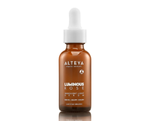 Ekoloģisks sejas serums LUMINOUS ROSE, 30 ml, ALTEYA