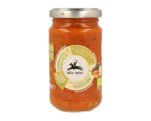 Organic tomato sauce with vegetables VERDURE, 350 g