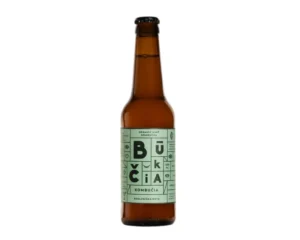 Bioloģiska kombuča "Svaiga piparmētra" BŪKČIA, 330 ml