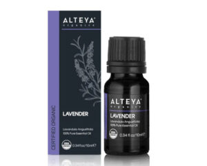 Ekoloģiska lavandas ēteriskā eļļa, 10 ml, ALTEYA