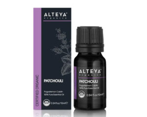 Ekoloģiska pačūlijas ēteriskā eļļa, 10 ml, ALTEYA