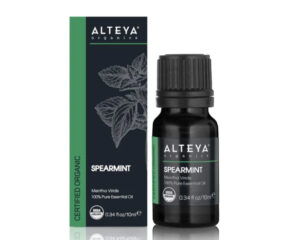 Ekoloģiska piparmētru ēteriskā eļļa, 10 ml, ALTEYA