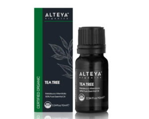 Ekoloģiska tējas koka ēteriskā eļļa, 10 ml, ALTEYA