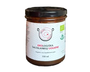 Bioloģisks smiltsērkšķu ievārījums, 350 ml