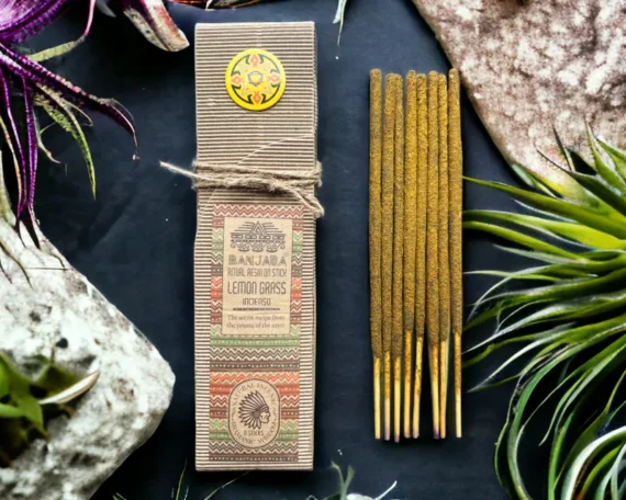 Sveķu vīraki rituāliem Lemongrass, 8 gab. - Image 1