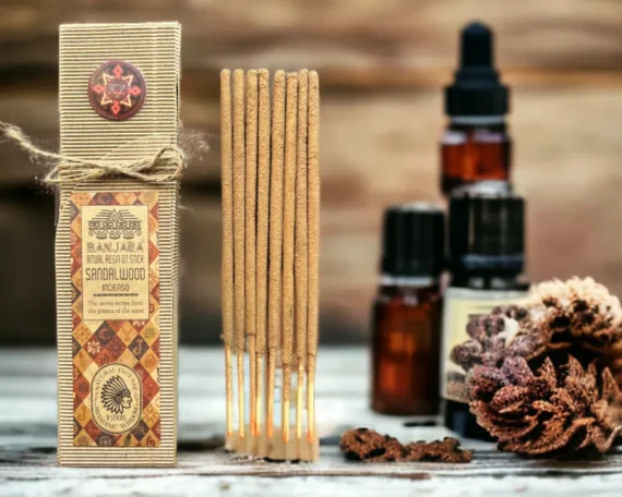 Sveķu vīraki rituāliem Sandalwood, 8 gab. - Image 1