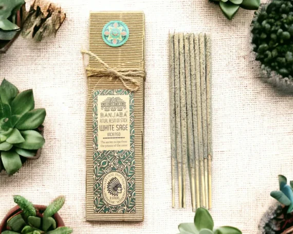 Sveķu vīraki rituāliem White Sage, Sveķu vīraki rituāliem White Sage, 8 gab. - Image 1