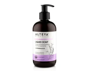 Ekoloģiskas šķidrās ziepes ar lavandu un alveju 250 ml, ALTEYA