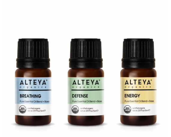 Набор эфирных масел2 Набор экологических эфирных масел "Свежий воздух" (3×5 мл), ALTEYA — изображение 2