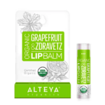 Organic lip balm "Grapefruit and Zdravetz"