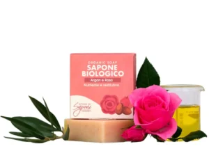 Ekoloģiskas ziepes “Argāns un roze”, 100 g, Officina dei Saponi