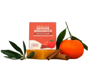 Ekoloģiskas ziepes “Apelsīns un kanēlis”, 100 g, Officina dei Saponi