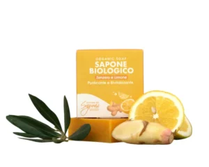 Ekoloģiskas ziepes “Ingvers un citrons”, 100 g, Officina dei Saponi