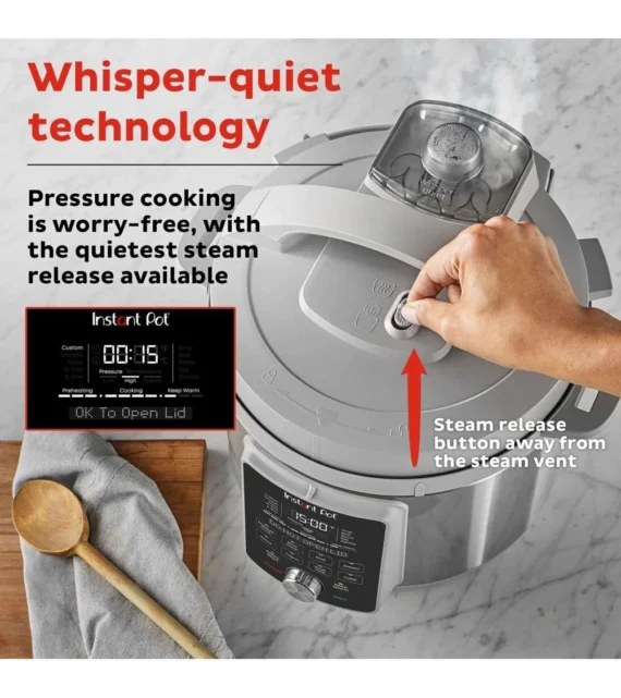 Instant Pot® Duo™ Plus 6QT multifunction pressure cooker with silent steam release V4 (5,7 L) - Image 3