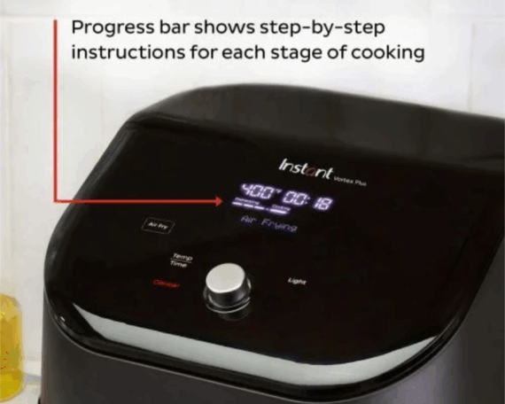Фритюрница Instant Vortex® Plus Dual ClearCook RVS (5,7 л) — изображение 2