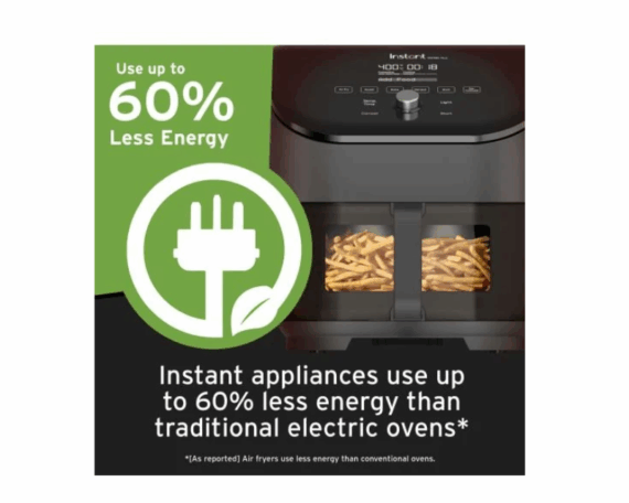 Фритюрница Instant Vortex® Plus Dual ClearCook RVS (5,7 л) — изображение 4