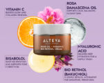 Органический крем для лица LUMINOUS ROSE BIO RETINOL - розовое масло + витамин С, 50 мл, ALTEYA — изображение 3