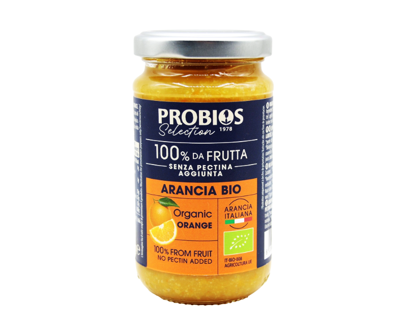 Bioloģisks apelsīnu ievārījums bez cukura Bioloģisks apelsīnu ievārījums bez cukura, 220 g, PROBIOS - Image 1