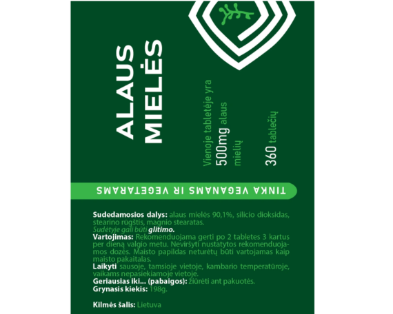 Sausā rauga tabletes, 360 gab. - Image 2