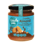 Органический хрустящий миндальный крем, 250 г, TERRASANA